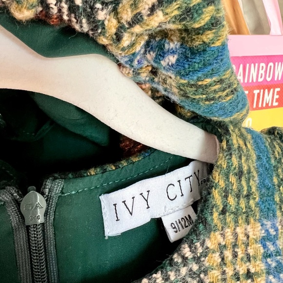 Ivy City Co - Holly Plaid Baby Dress. - Picture 2 of 2